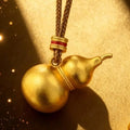 Sand Gold Gourd Pendant