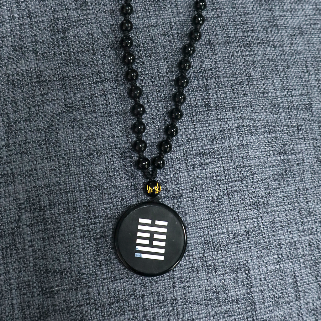 Obsidian Xuanwu necklace