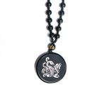 Obsidian Xuanwu necklace