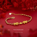 Sand Gold Pi Xiu Bracelet