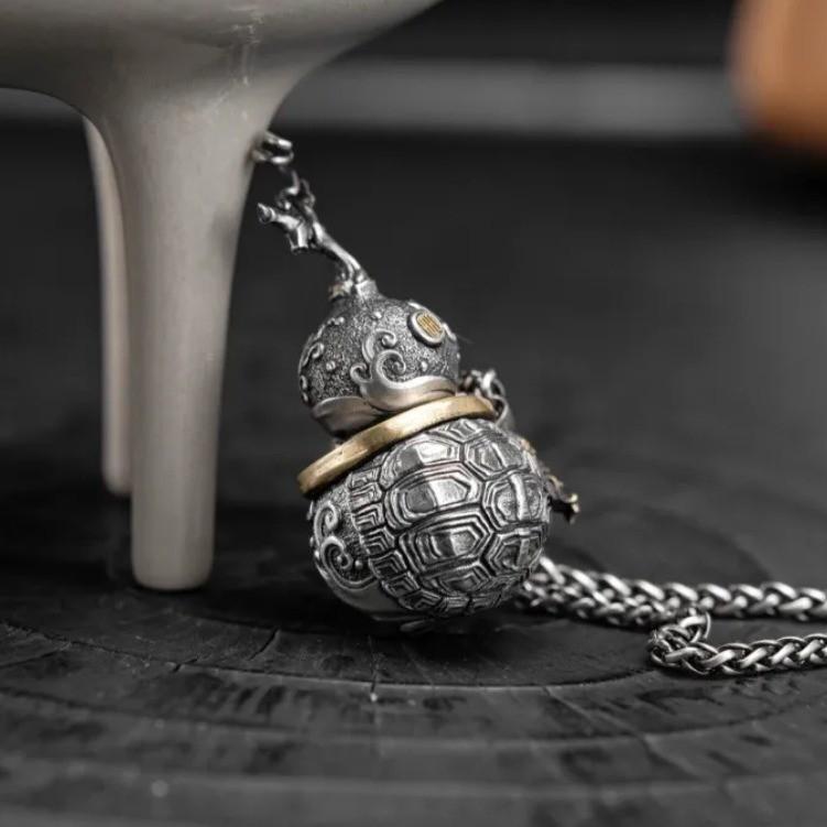 Fortune and Prosperity Gourd Necklace