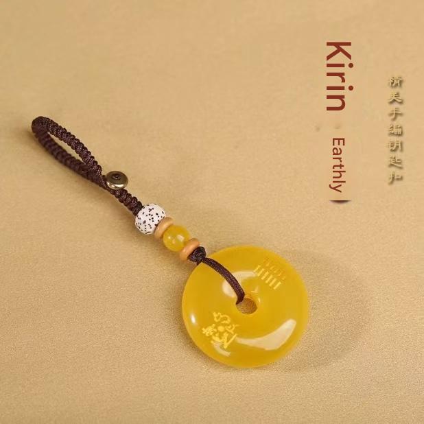 Yellow Agate Energy Pendant