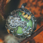 East Sea Soul - Dragon Pearl Pendant Necklace