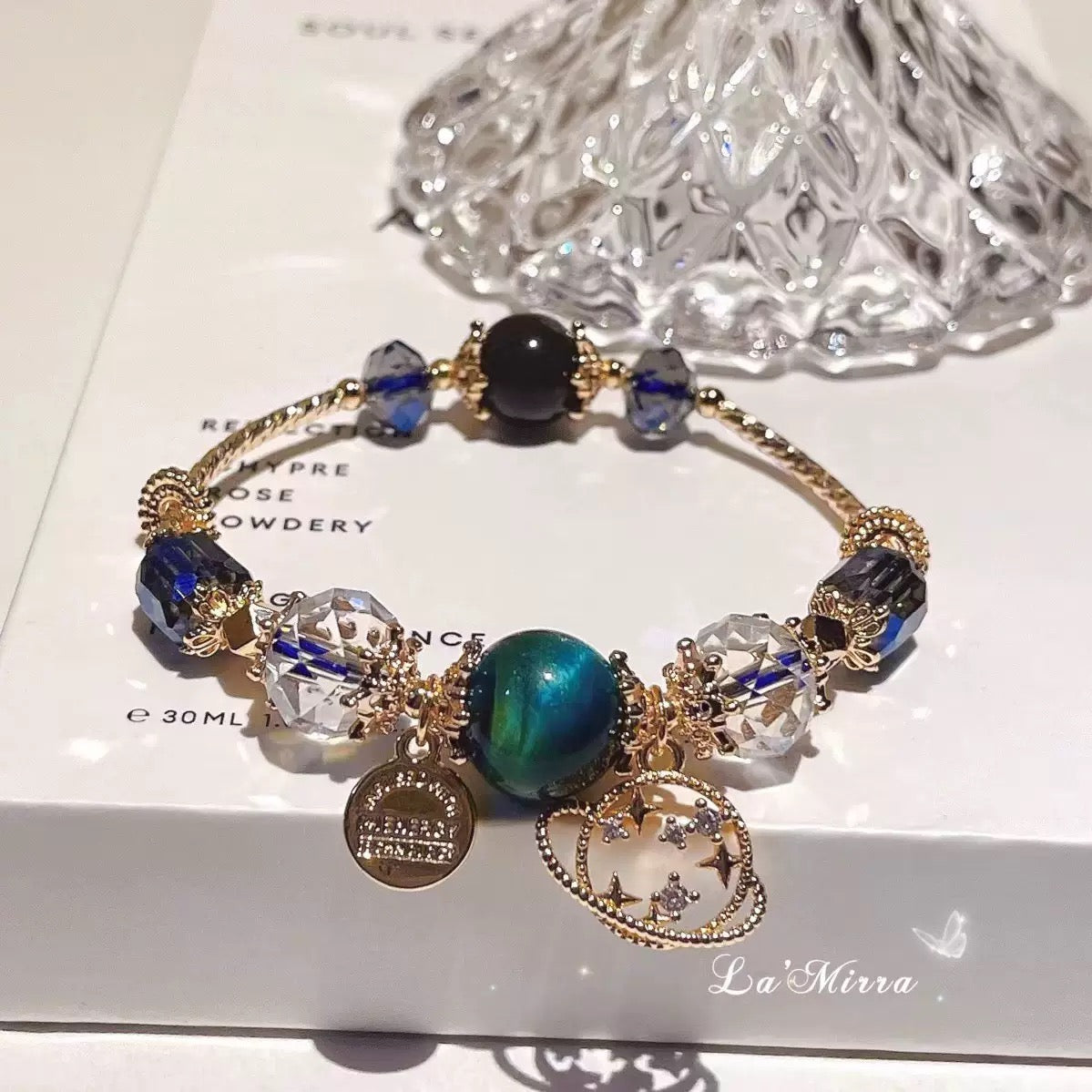 Tiger's Eye Stone Starry Sky Bracelet