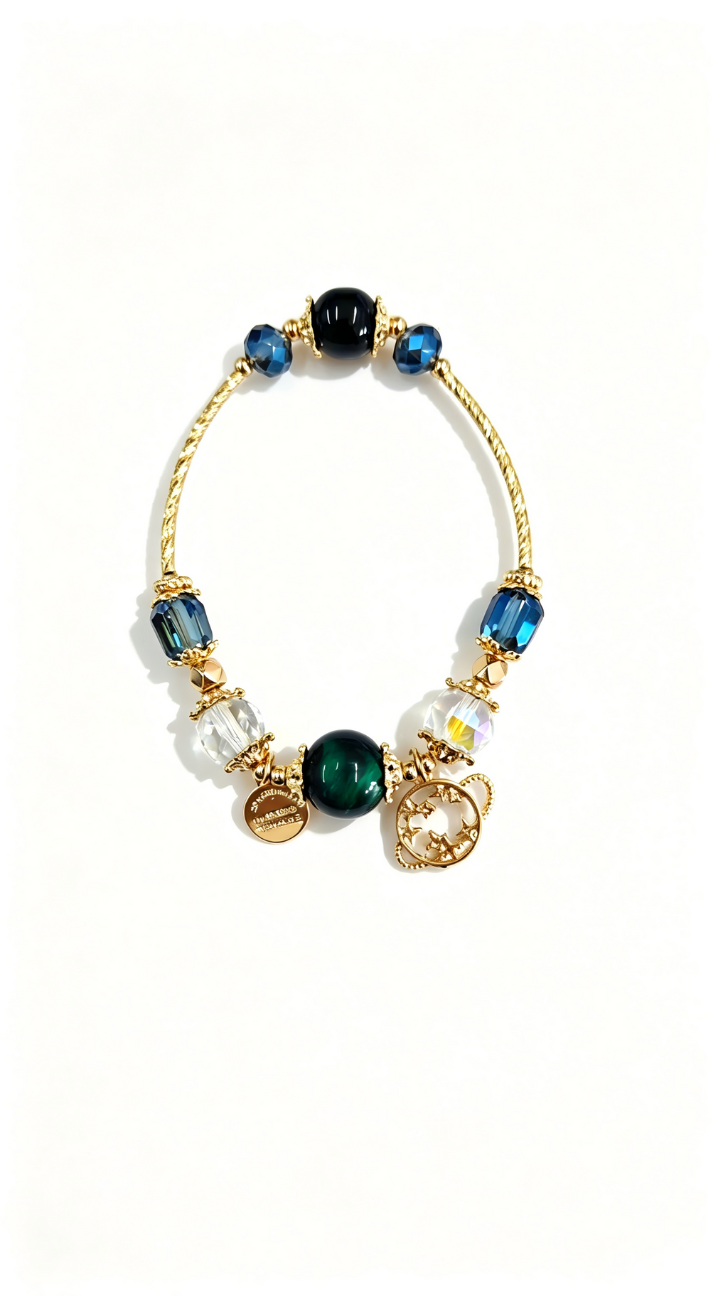 Tiger's Eye Stone Starry Sky Bracelet