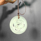 Openwork Dragon Jade Pendant