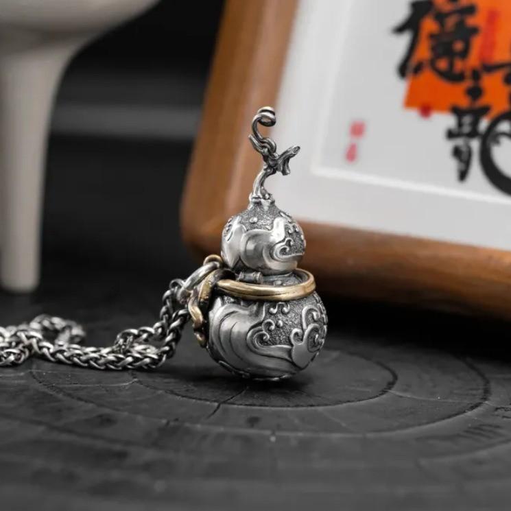 Fortune and Prosperity Gourd Necklace
