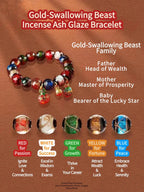 Temple Sacred Incense Ash Bracelet