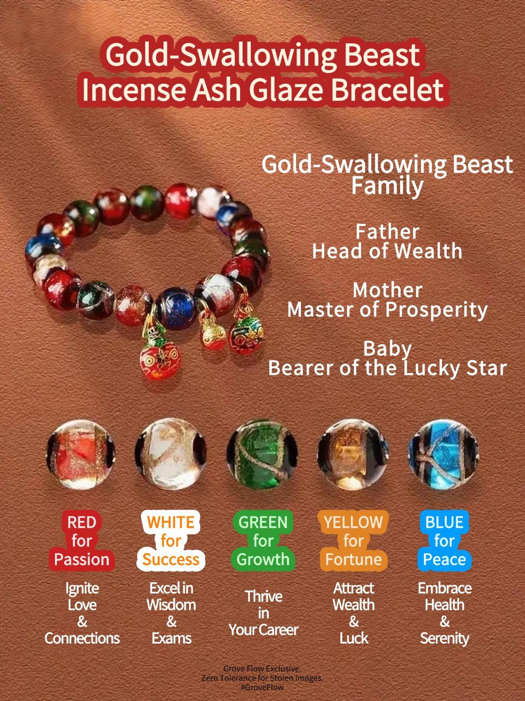 Temple Sacred Incense Ash Bracelet