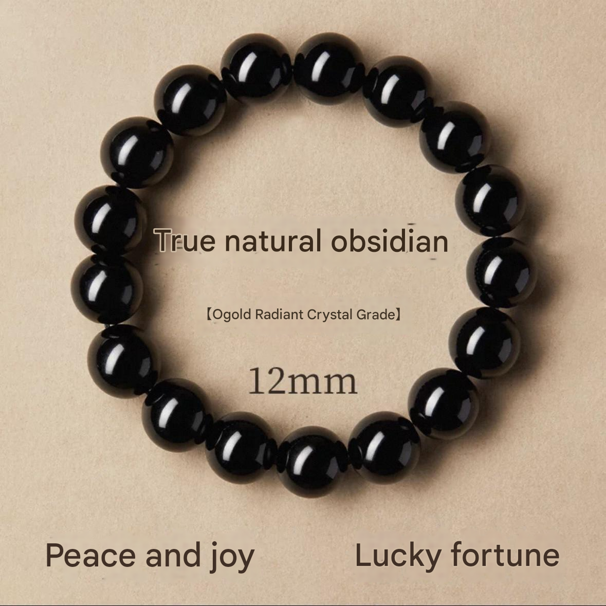 Obsidian Protection Bracelet